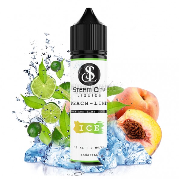 Steam City Peach Lime Ice Flavour Shot (12ml for 60ml)